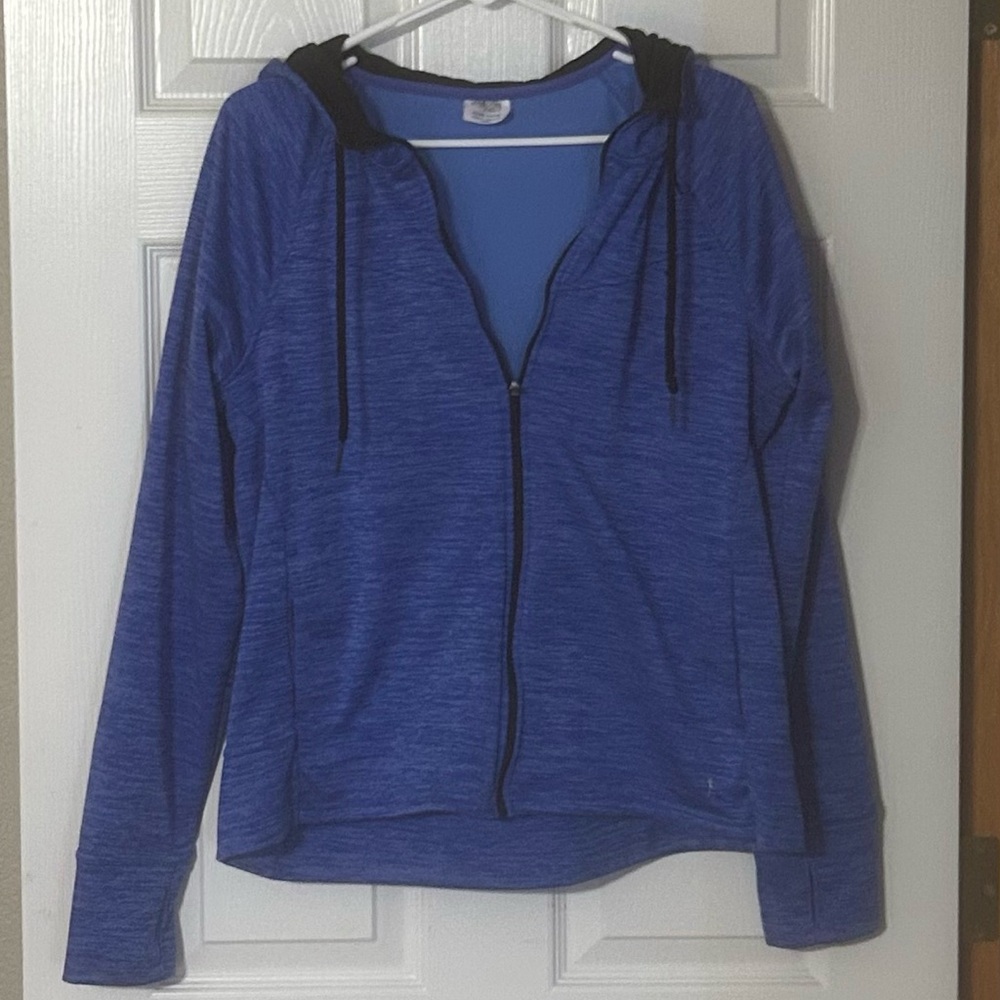 Danskin Blue Zip-Up Hoodie‎